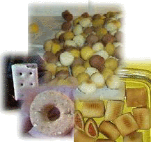 Hütchen für Hunde - klein, rund und ober-lekkker - je nach Dogipack Ausführung sind 3 - 5 Hütchen verpackt.